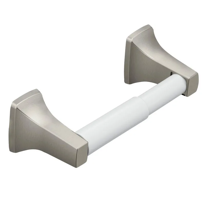 Moen P5080BN Contemporary Concealed Mount and Wall Mount Toilet Tissue Holder