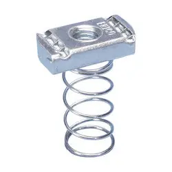 nVent CADDY SPRA0037EG Strut Nut With Spring, 3/8 in