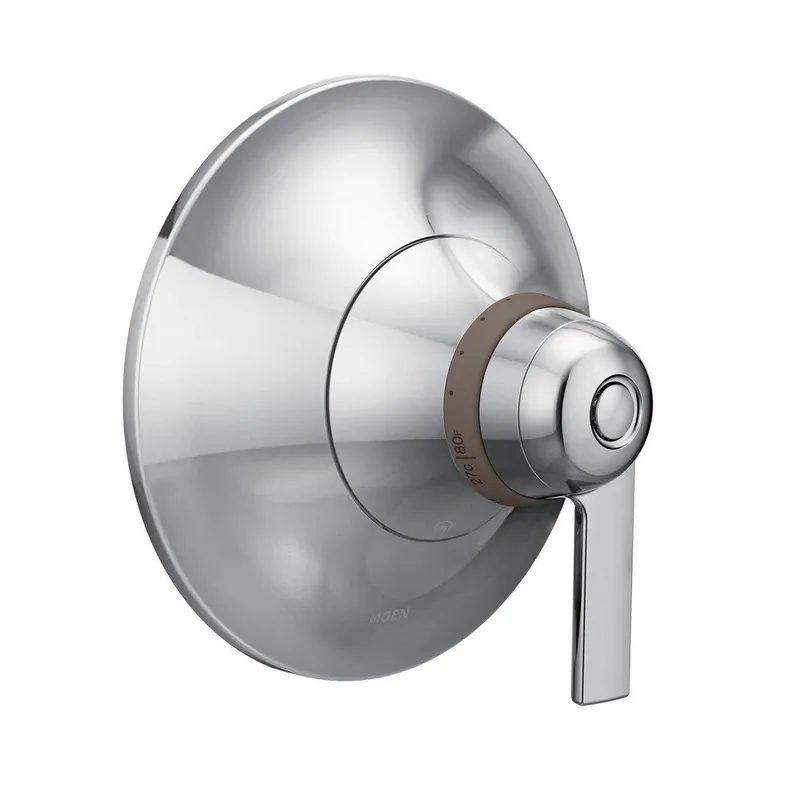Moen TS3101 Doux Thermostatic Valve Trim in Polished Chrome