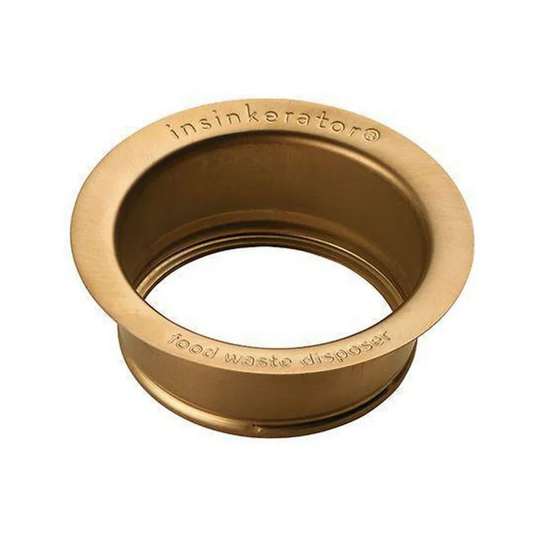 InSinkErator 77677 Steel Flange in Brushed Bronze