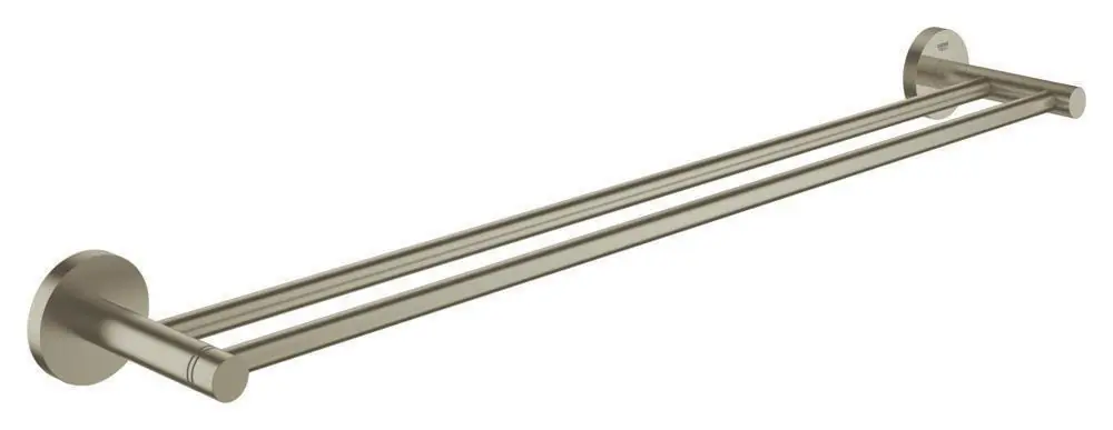 GROHE 40802EN1 Essentials 23-5/8 in. Towel Bar in Brushed Nickel