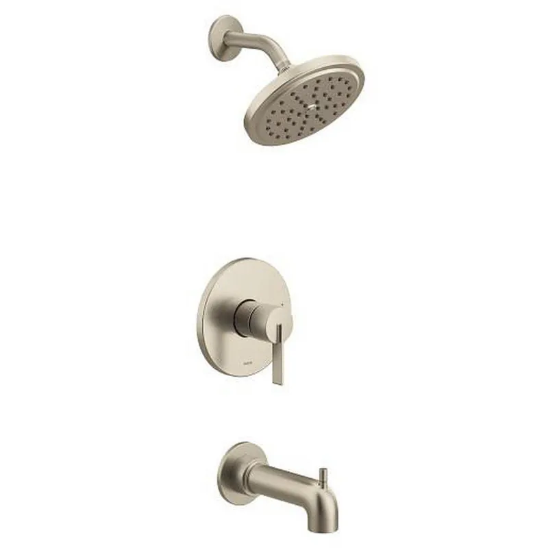 Moen UT2263EPBN Cia One Handle Single Function Bathtub & Shower Faucet in Brushed Nickel (Trim Only)