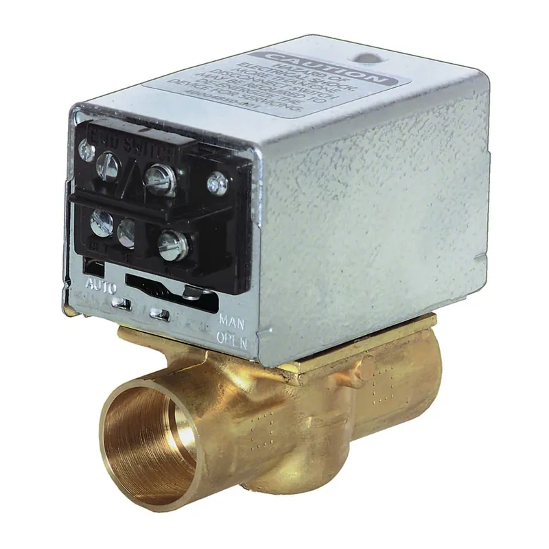 Resideo V8043F1093/U 24 Vac 3/4 in Sweat N.C. Zone Valve