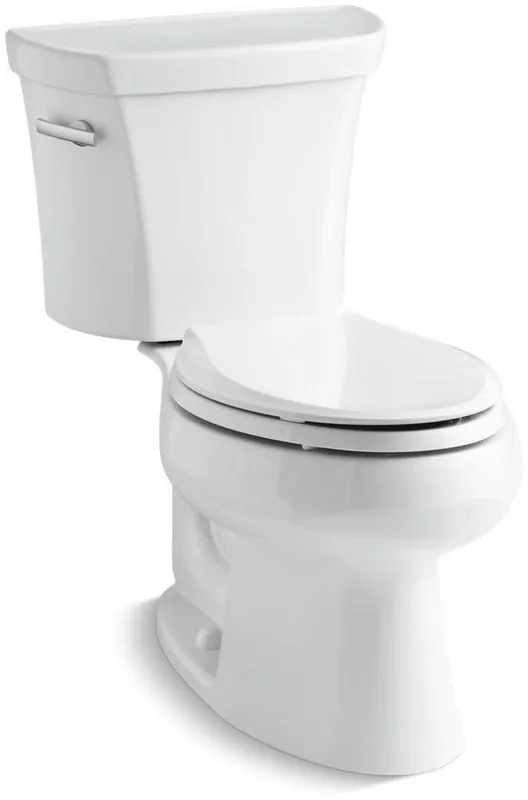 Kohler 3998-0 Wellworth 1.28 GPF Elongated Two Piece Toilet
