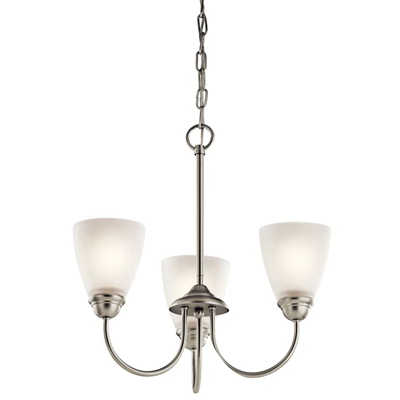 Kichler 43637NI Jolie 18in Mini Chandelier 3 Light Replacement MPN