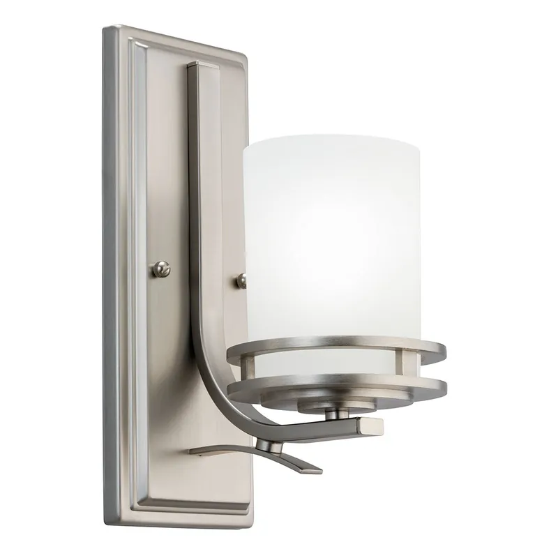 Kichler 5076NI Hendrik TM 12in 1 light wall sconce