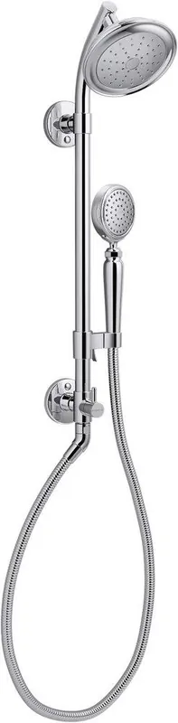 Kohler 76472-G-CP HydroRail®-S Single Handle Shower System in Polished Chrome