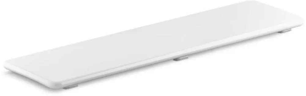 KOHLER 9157-0 Bellwether Plastic Drain Cover for Shower Base in White