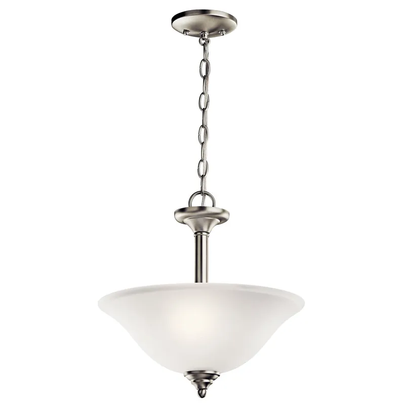 Kichler 3694NI The Wynberg 2 Light Convertible Inverted Pendant 15 Inch