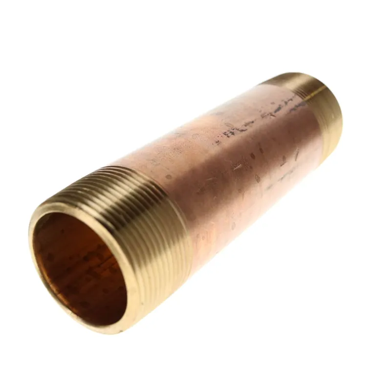 Legend Valve 311-169 2 x 5-1/2 Red Brass Pipe Nipple