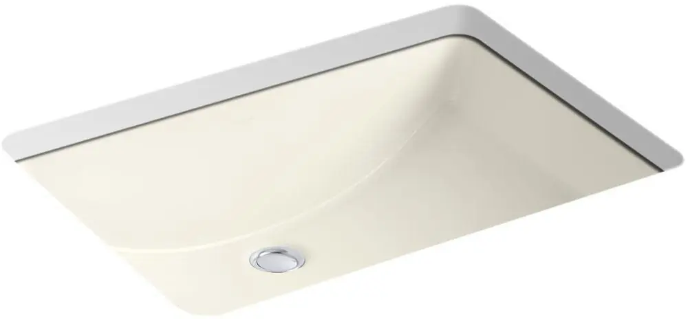 KOHLER 2215-96 Ladena 23-1/4 x 16-1/4 in. Rectangular Undermount Bathroom Sink in Biscuit