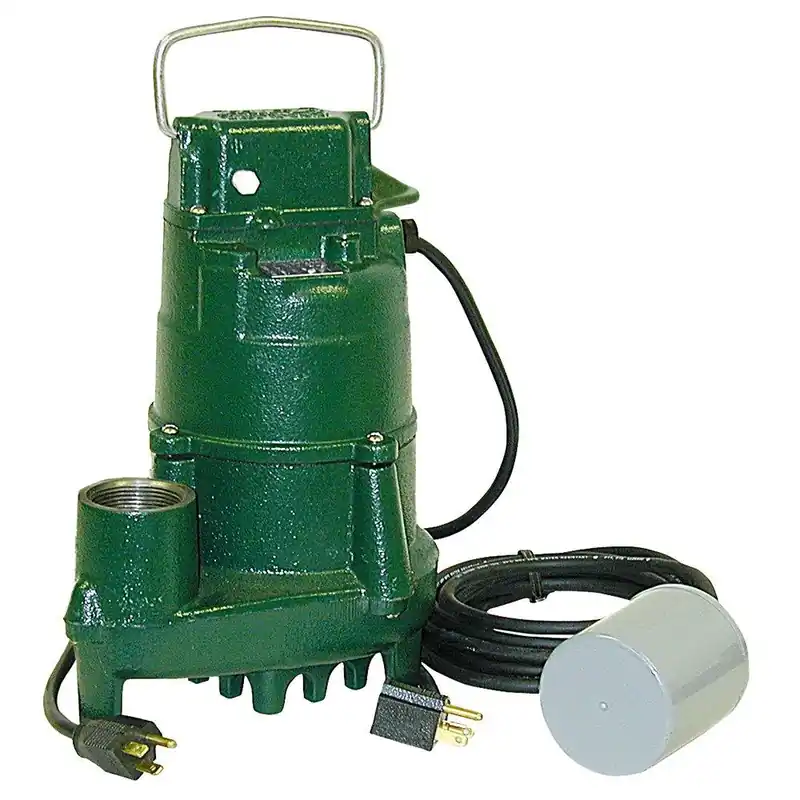 Zoeller 153-0005 Dose-Mate Series 1-1/2 in. 115V 10.5A 1/2 hp 77 gpm NPT Cast Iron Effluent Pump with 20 ft Cord