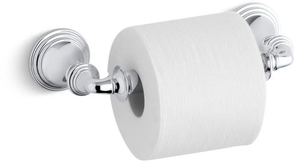 Kohler 10554-CP Devonshire Wall Mount Toilet Tissue Holder in Polished Chrome