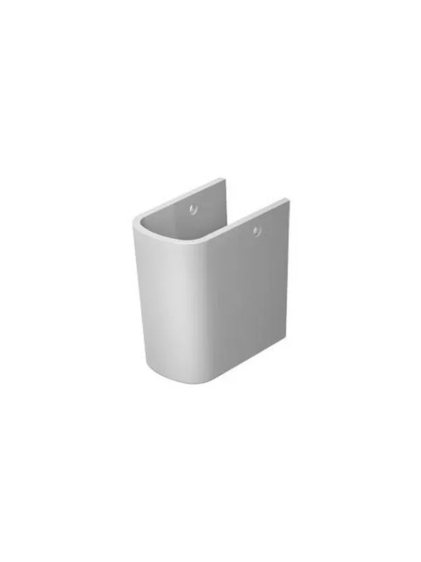 Duravit 0858300000 DuraStyle Siphon Cover in White Alpin