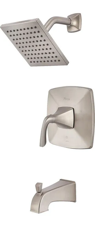 Pfister R89-1BSK Bronson Single Handle Pressure Balancing Valve Trim in Brushed Nickel
