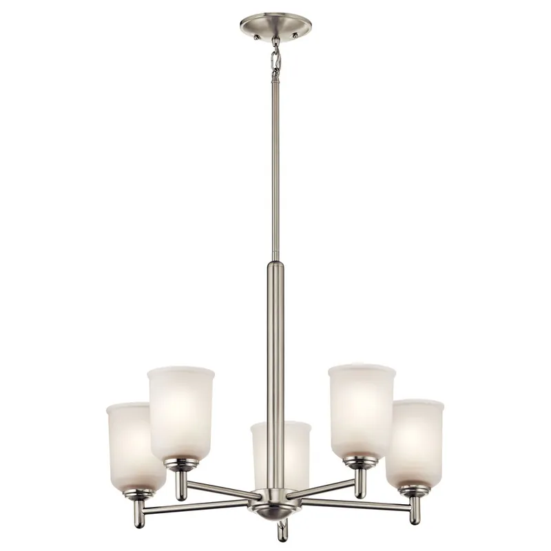 Kichler 43671NI The Shailene 18.25 Inch 5 Light Chandelier Replacement MPN