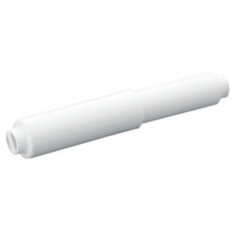 Moen 3W Contemporary Horizontal and Wall Mount Toilet Tissue Holder in White