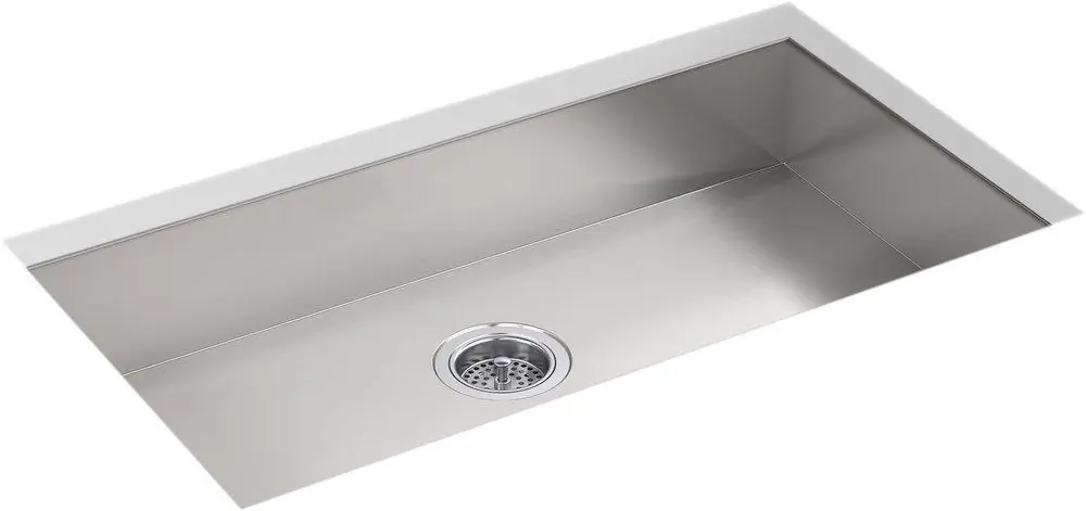 KOHLER 25939-NA Vault 32 x 18-5/16 in. Stainless Steel Single Bowl Stainless Steel Undermount Kitchen Sink