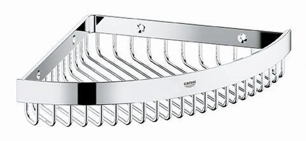 GROHE 40809000 Selection Cube 1-13/20 in. Basket in StarLight Chrome