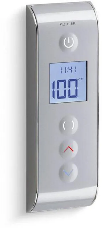Kohler 527-1CP DTV Prompt Digital Shower Interface Satin Chrome;Polished Chrome