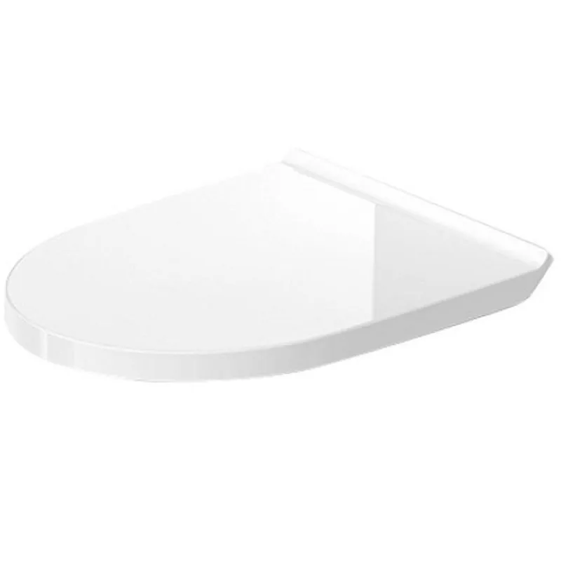 Duravit 0025290000 DuraStyle Basic Elongated Closed Front Toilet Seat in White