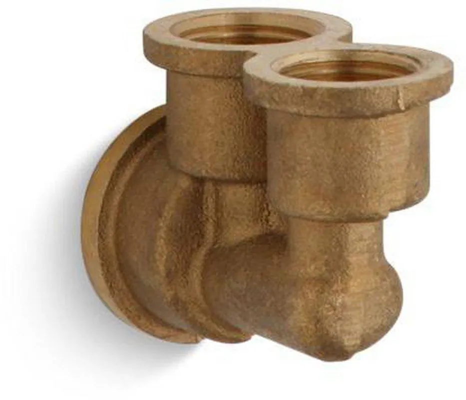 KOHLER 9663-NA MasterShower Brass Twin Elbow for K-2973-KS