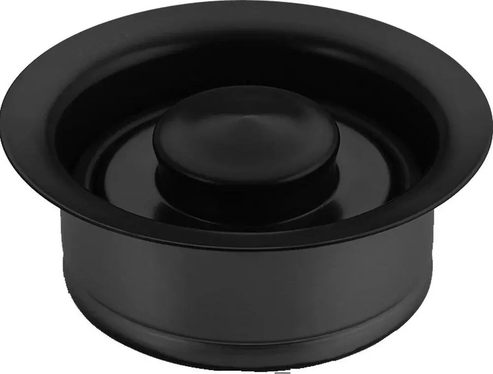 Kohler 11352-BL Metal Disposer Flange & Stopper in Matte Black