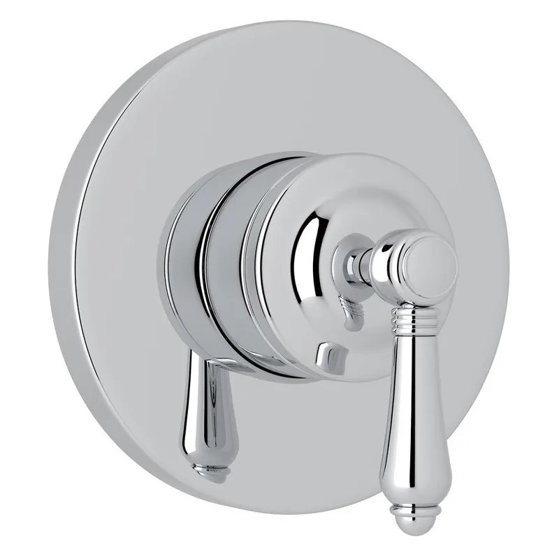 Rohl A4912LMAPCTO Country Bath Single Handle Diverter or Volume Control Valve Trim in Polished Chrome