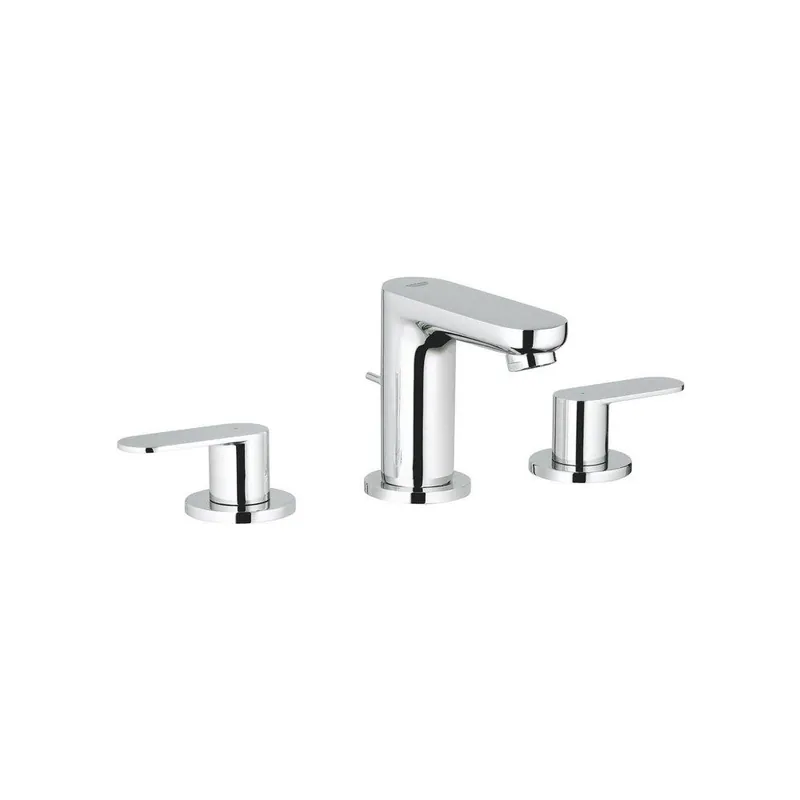 GROHE 2019900A Eurosmart Two Handle Widespread Bathroom Sink Faucet 1.2 GPM