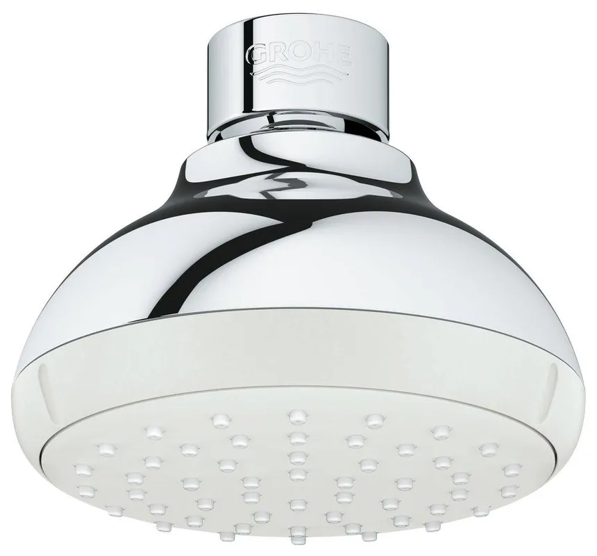 GROHE 26050001 Single Function Showerhead in Starlight Chrome