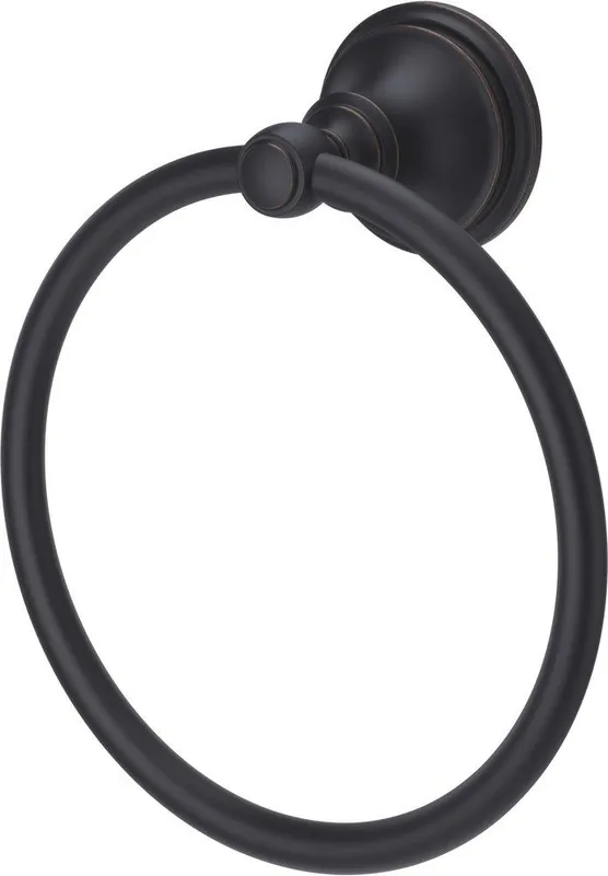 Pfister BRB-TB0Y Tisbury Round Closed Towel Ring in Tuscan Bronze