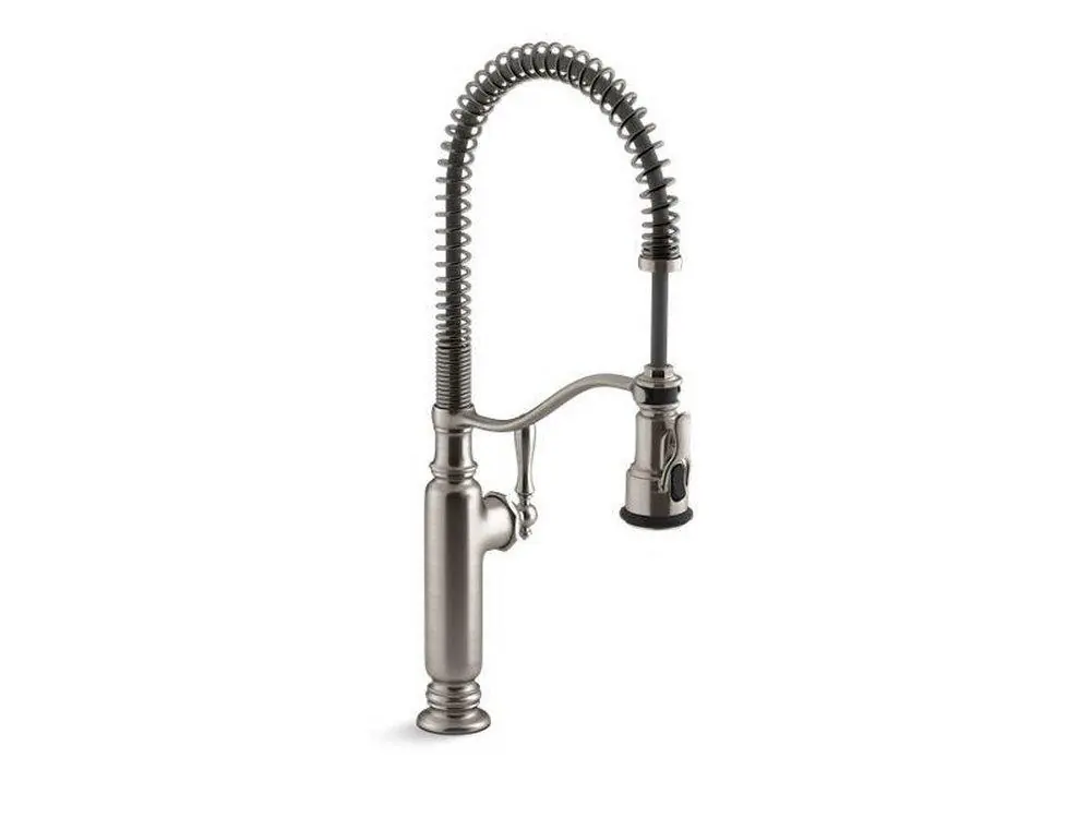 Kohler 77515-VS Tournant Single Handle Pull Down Kitchen Faucet in Vibrant Stainless