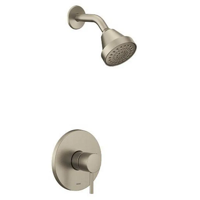 Moen UT2192EPBN Align One Handle Single Function Shower Faucet in Brushed Nickel (Trim Only)