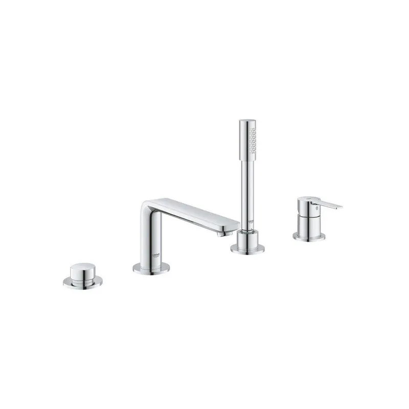 GROHE 19577001 Lineare Two Handle Roman Tub Faucet with Handshower 1.75 GPM