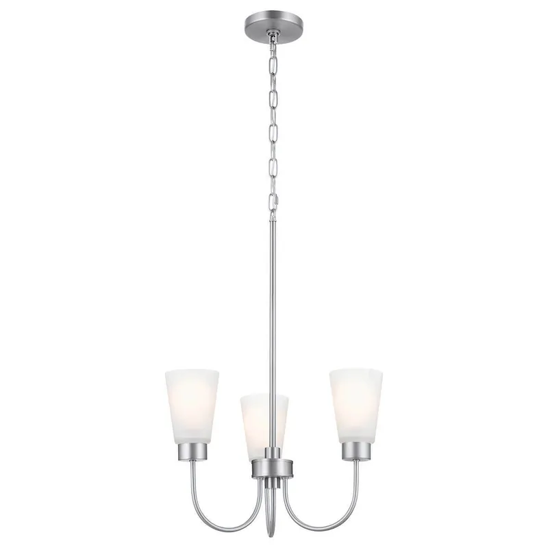 Kichler 52442NI The Erma 18 3 Light Chandelier 120V