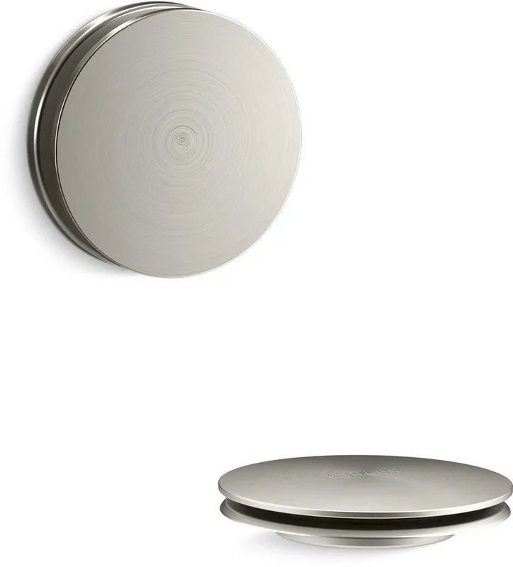 Kohler T37395-BN PureFlo Contemporary Push Button Cable Bath Drain Trim