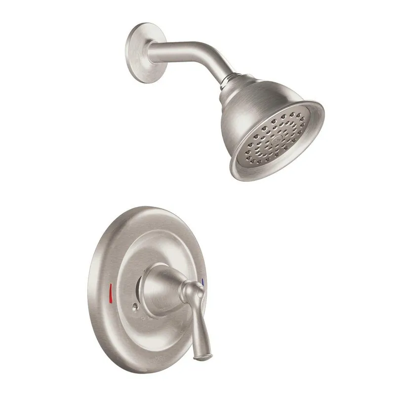 Moen 82912SRN Banbury One Handle Single Function Shower Faucet in Spot Resist Brushed Nickel