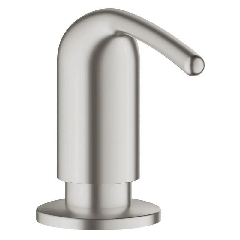GROHE 40553DC0 Ladylux 3-3/16 in. 16.90 oz Kitchen Soap Dispenser in SuperSteel Infinity