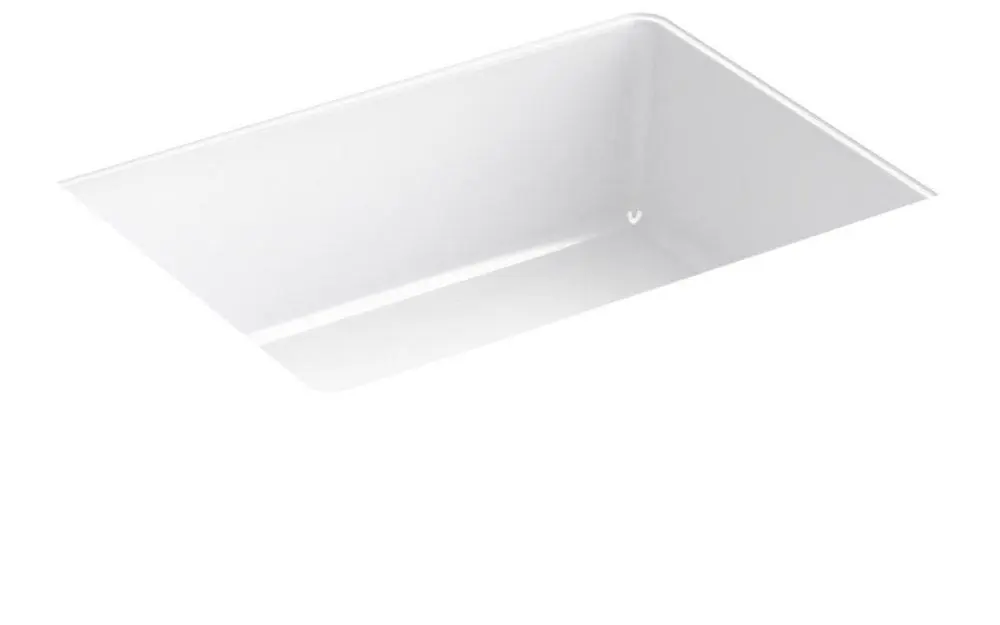 Kohler 8189-0 Verticyl 17-1/8 x 13-3/8 in. Rectangular Undermount Bathroom Sink in White