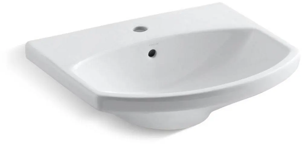 KOHLER 2363-1-0 Cimarron 22-3/4 x 18-7/8 in. Pedestal Sink