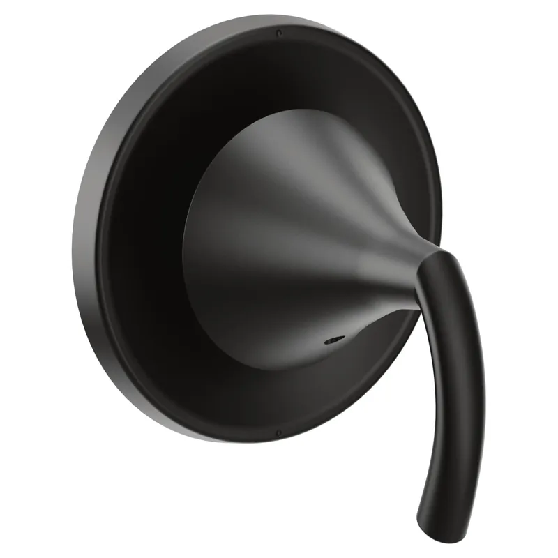 Moen T2721BL Glyde Matte Black Transfer Valve Trim