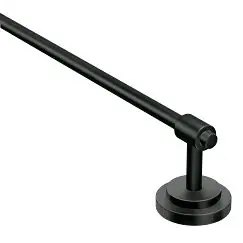 Moen DN0724BL Iso Matte Black 24 in Towel Bar