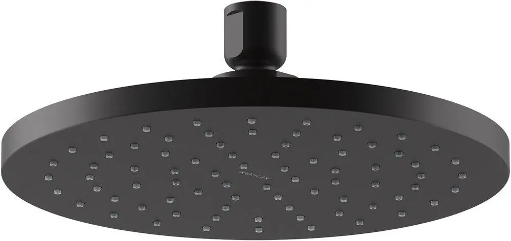 Kohler 13688-G-BL Contemporary Single Function Showerhead in Matte Black
