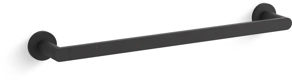 Kohler 73141-BL Composed 18 in Towel Bar in Matte Black