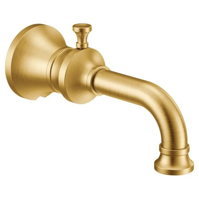 Moen S5000BG Colinet Diverter Tub Spout in Brushed Gold