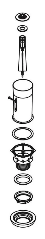 KOHLER 1189000 Residential Flush Valve Kit