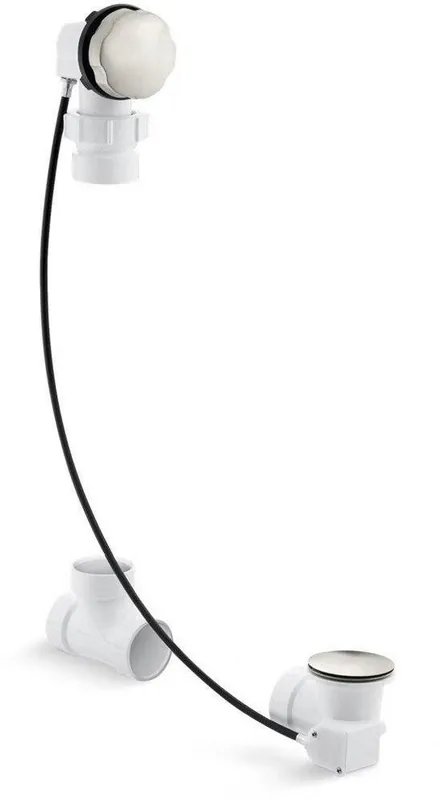 Kohler 7214-BN ClearFlo 21 in. Metal Cable Drain
