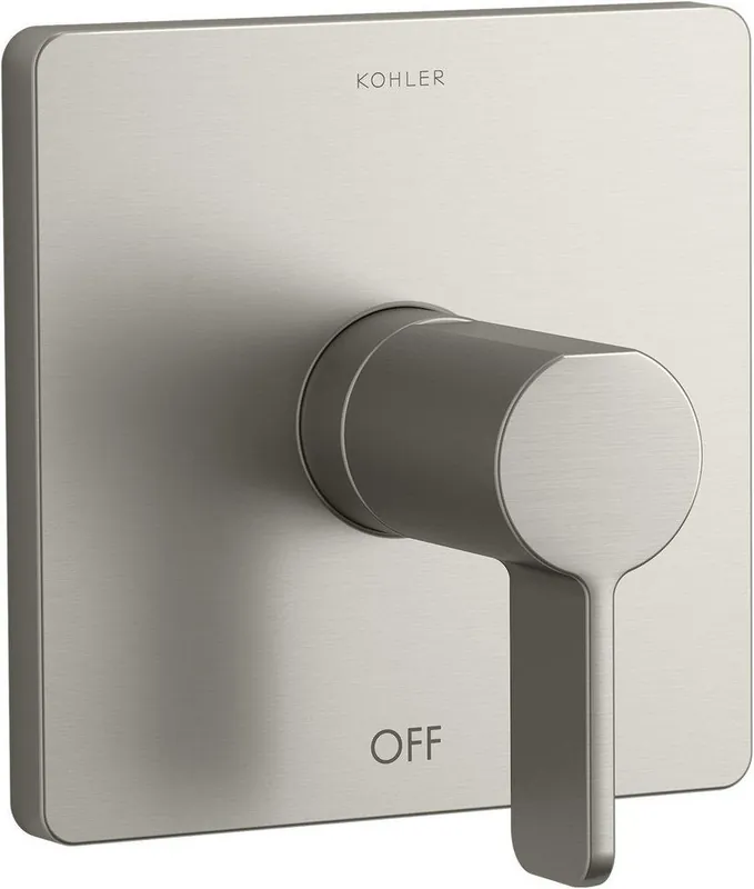 KOHLER TS23501-4-BN Parallel Single Handle Pressure Balancing Valve Trim