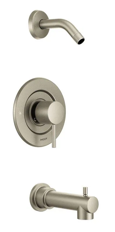 Moen T2193NHBN Align Single Handle Bathtub & Shower Faucet in Brushed Nickel (Trim Only)