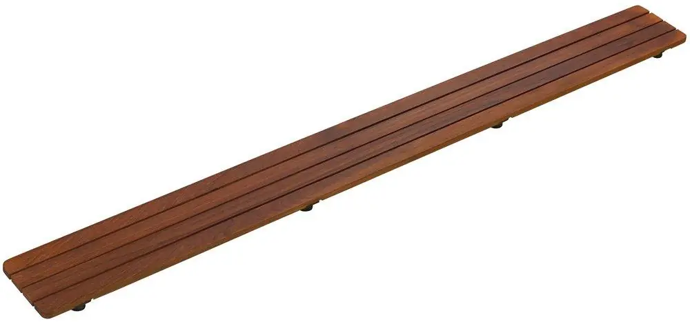 Kohler 9337-NA Groove 60 In. Receptor Cover Drain In Teak